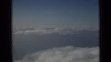 London England (1946): A Nice Calm Clear Close Up Of Passing Clouds In The Sky