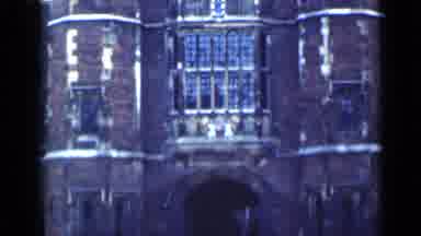 London England (1946): View Of Cathedral Entrance On A Clear Day