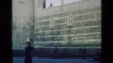 London England (1946): An Old Video Of A Policeman Somewhere In England While