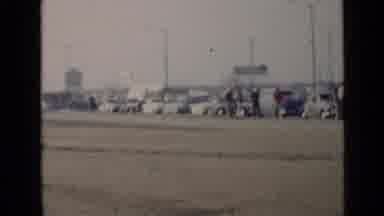 San Diego California USA (1949): Old Stock Footage Of People Near Parked Cars And