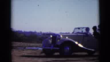 San Diego California USA (1949): Antique Automobile Off-Road Test In The Flat