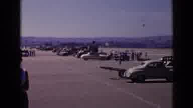 San Diego California USA (1949): More People Walk In A Ground