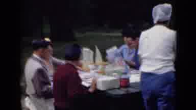 San Diego California USA (1949): In The Video Somebody Are Eating The Food In Th