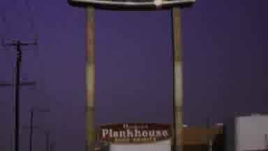 Washington DC USA (1969): Panning In An Advertisement Or Signage Zooming In