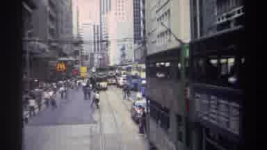 Hong Kong (1982): People Are Crossing The Road In Heavy Traffic As They Are More