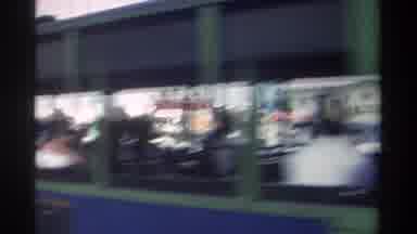 Hong Kong-1982: Passing Double-Decker Buses With Names On The Side In A Big Busy