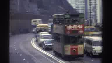 Hong Kong (1982): Highway With Traffic Moving