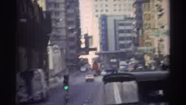 Hong Kong (1982): On The Tram Ride With A Lot Of Cars Traffic Besides It