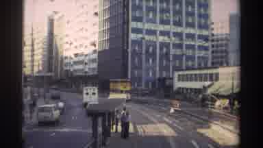 Hong Kong (1982): Passing In A Metropolis With Huge Avenues A Lot Of Traffic With