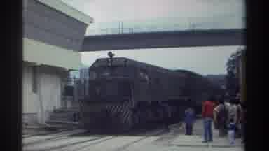 Taiwan (1982): Train 61 Just Passed Through Train Station