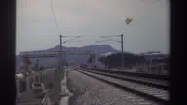 Taiwan (1982): Stationary Shots Of Two Rail Lines With Overhead Cables But No