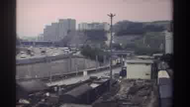 Taiwan (1982): Big Crowded City With A Train And A Motorway