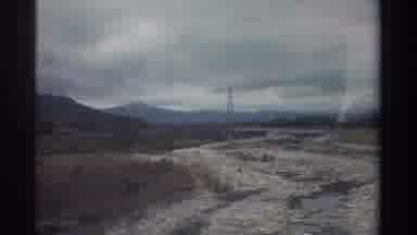 Taiwan (1982): Mountain From Afar Rocks And I Am Assuming There Is A Vehicle