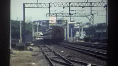 Taiwan (1982): Train Traveling On The Tracks