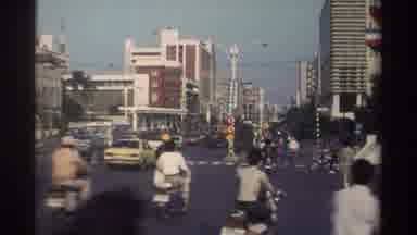 Taiwan (1982): Motor Traffic In An Urban City