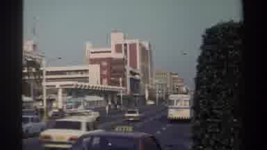 Taiwan (1982): Vehicles Are Travel On The Road