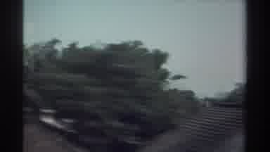 Taiwan (1982): Old Style Fuzzy Film Drive Of Landscapes Trees Fields And