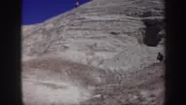 Arizona USA (1957): Women Hiking Family Standing On Mountain