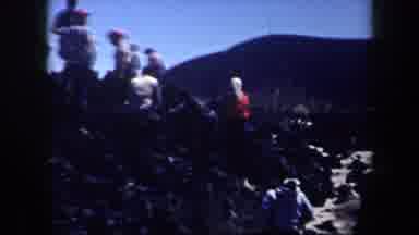 Arizona USA (1957): Researchers Having An Outdoor Meeting On A Hill