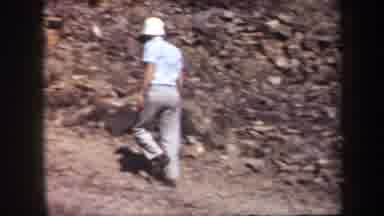 Arizona USA (1957): Hiking Walking Fast