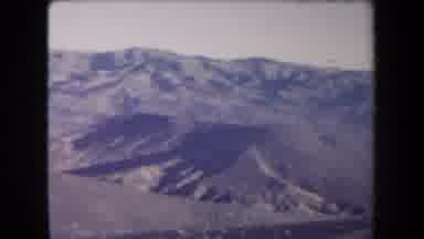 Arizona USA (1958): Desert Many Mountains With A Dry Soil Area