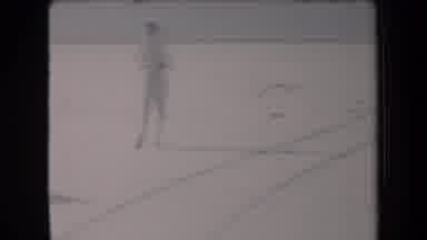 Arizona USA (1958): Four Teens Gathered At The Salt Flats Throwing A Football
