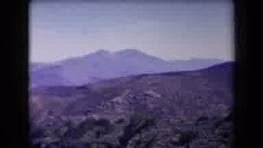Arizona USA (1958): Tranquil Mountain Panoramic Scene Of Rocky Mountain Peaks