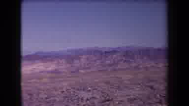 Arizona USA (1958): The Sun Nowhere To Be Seen The Blue Misty Sky Rests On The