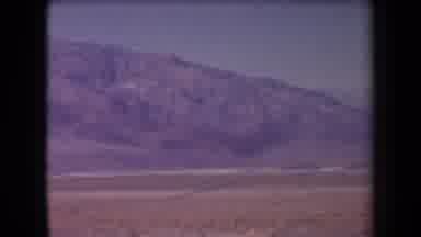 Arizona USA (1958): Passing Mountain And Meadow On A Bright Sunny Day