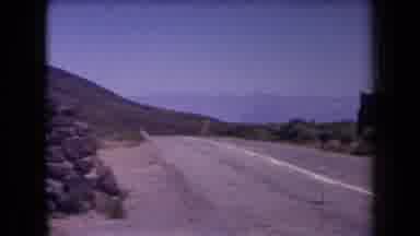 Arizona USA (1958): Man Taking Snapshots Of Mountain On A Bright Sunny Day