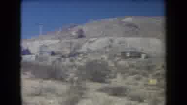 Arizona USA (1958): Hilly Land With Scanty Houses In The Midst Of Bushes Adults