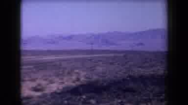Arizona USA (1958): Arial A Desert Road