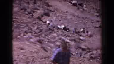 Arizona USA (1958): Looking Over The Ridge Near The Coast Of Rocky Area