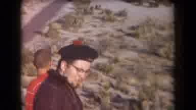 Arizona USA (1958): Two Men Talking In Front Of Desert Landscape