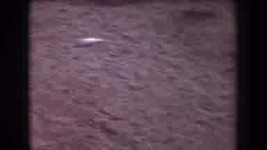 Arizona USA (1958): Roaming Shot Showing Abandoned Glass Bottles In The Sand
