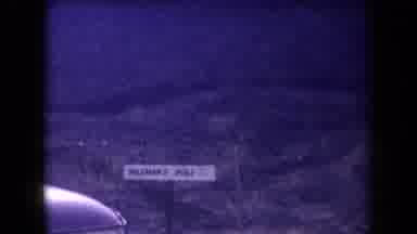 Arizona USA (1958): Sign And Picture Of A Hill
