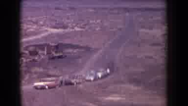 Arizona USA (1958): Cars In The Middle Of Nowhere