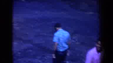 Arizona USA (1958): People Doing Some Kind Of Field Work Who Look Up At The Camera