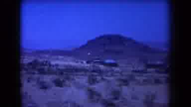 Arizona USA (1958): People Picking Objects From Desert Ground On A Bright Sunny