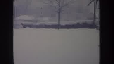 Michigan USA (1968): Kids Play In Snow Covered Street In Green Bay Wisconsin