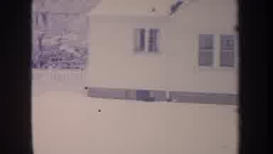 Michigan USA (1968): House In Winter