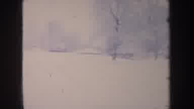 Michigan USA (1968): Snow Blanketed Landscape