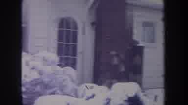 Michigan USA (1968): House Made Of Wood With Many Windows And Flowers On The