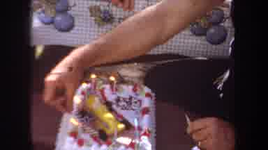 Michigan USA (1968): Celebrating Boy's Birthday With Beautiful Cake And