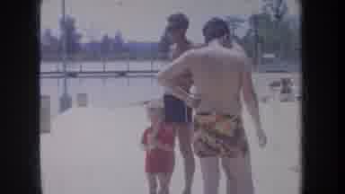 Michigan USA (1968): Sad Little Boy Wishes For A Beach Ball Like That