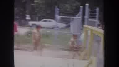 Michigan USA (1968): Children In Flood