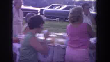 Michigan USA (1968): Being Silly At A Family Picnic