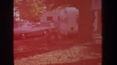 Michigan USA (1968): Child Swinging On A Tire