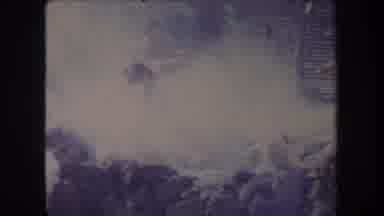 Hawaii USA (1969): People Placing Wood On Fire
