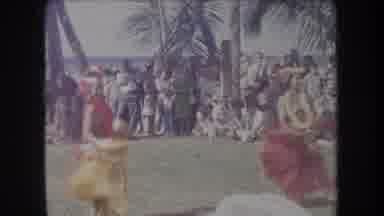 Hawaii USA (1969): Hawaiian Hula Dancers In Traditional Attire And Flower Leis